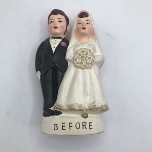 JAPAN BEFORE AFTER WEDDING‎ TOPPER CERAMIC BANK